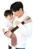 Ponbaby Baby Side Hip Compact Design for Long Use with Reduced Shoulder Suitable for Months Carrier, Seat, Buckle-Free, Strap, 7-48 (Grey Beige)