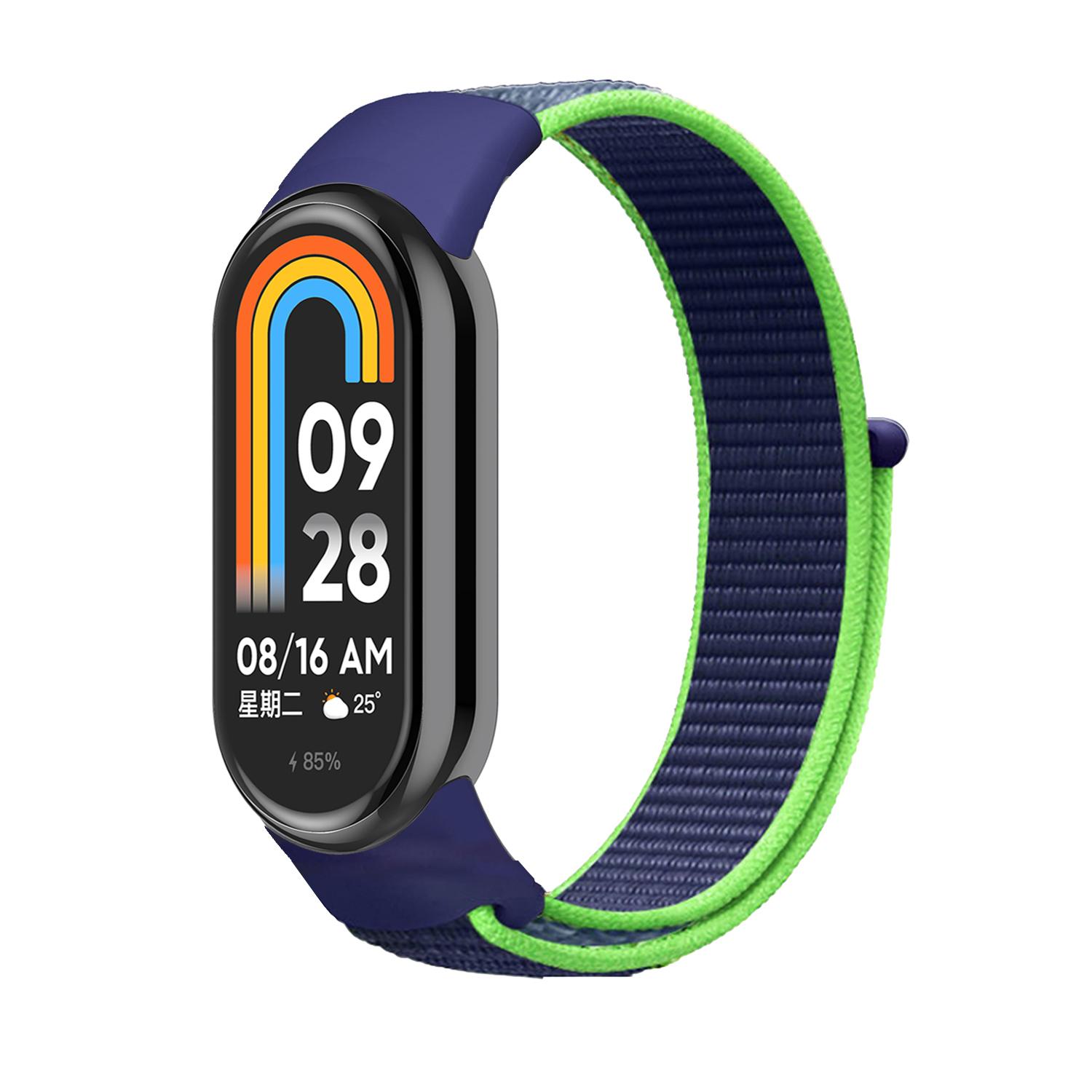 

Браслет для mi band 5 6 7 8 Strap Nylon Sport loop watch Пояс pulsera correa Miband strap Браслет для xiaomi Mi band 4 3 Браслет For Mi 8