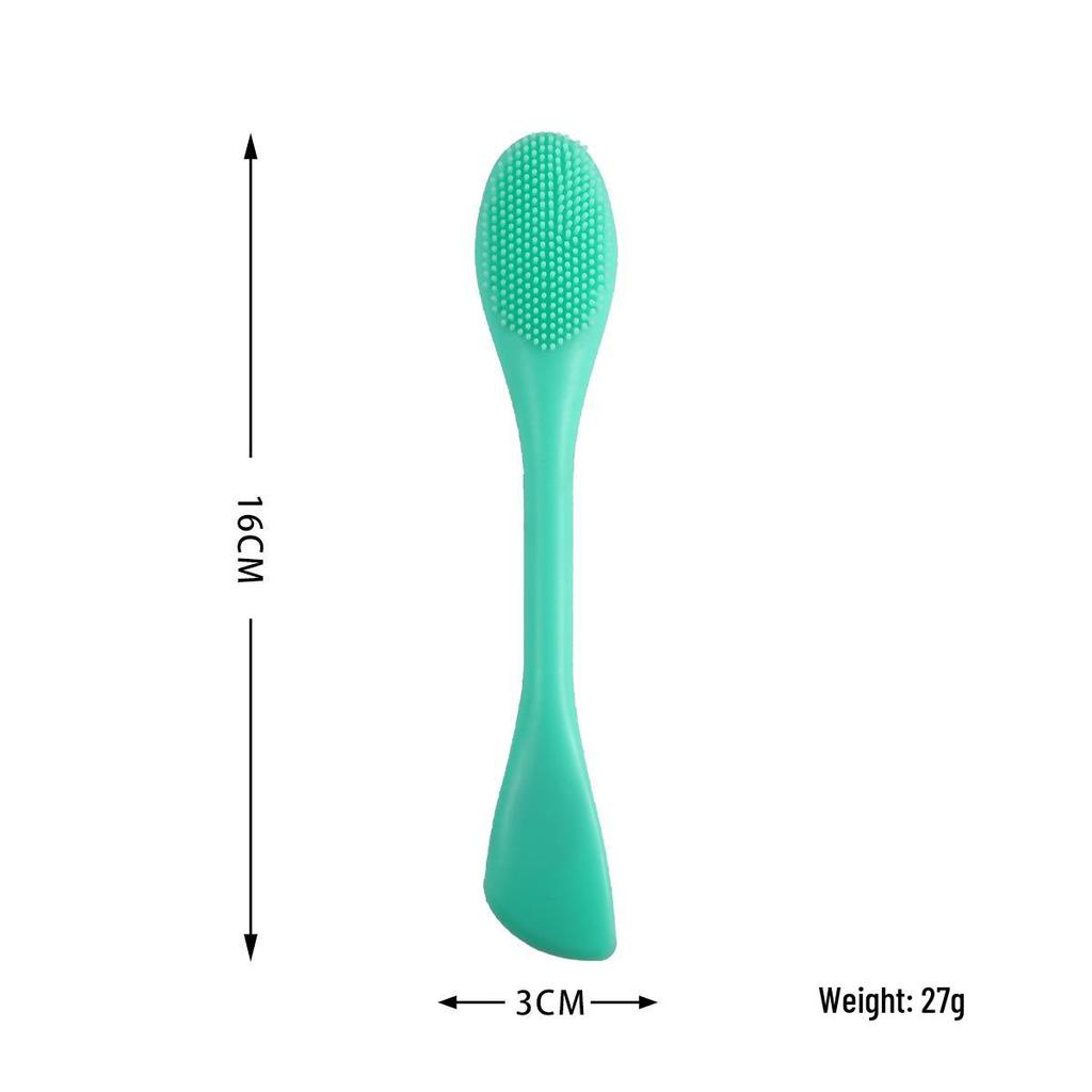 Portable Silicone Facial Cleansing & Makeup Remover Brush - Soft Blackhead Remover Tool
