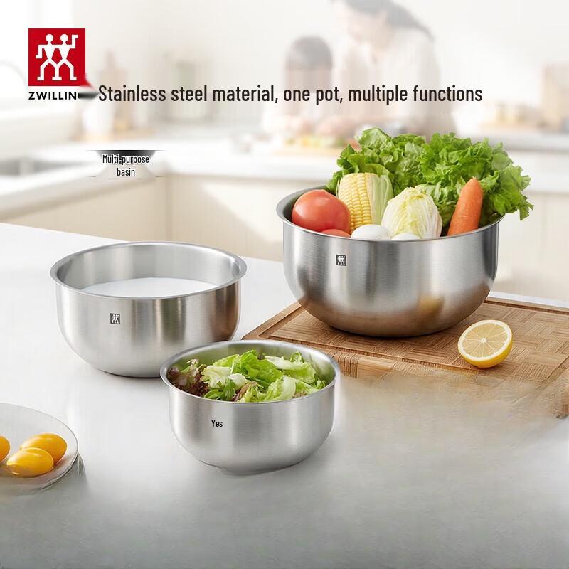 ZWILLING Prep Stainless Steel Mixing Bowls (3-Piece Set)