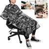 Professionelle Friseurschürze Barber Shop Haare schneiden Färben Kleid Cape 140 x 120 cm