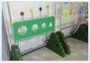 Kids' Throwing Rack Game: Sandbags & Frisbee Targets for Physical & Sensory Training