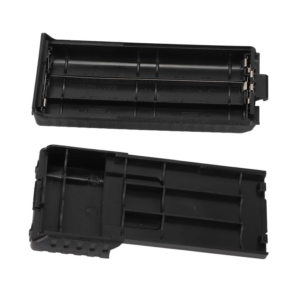 Extended Battery Box ABS 6xAA Walkie Talkie Battery Case for Baofeng UV‑5R UV‑5RE UV‑5RA