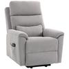 Power Lift Recliner Chair with Vibration Massage, Heat, Light Grey
