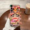 Fashion Logo P-Paul F-Frank Phone Case For Samsung S26 S24 Ultra S25 S23 Fe S22 S20 S21 Plus A54 A34 A53 A16 Back Cover
