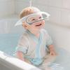 Bonnet de Lavage pour Bébé Imperméable Chapeau de Bain Bord en Silicone Sans BPA Qualité Alimentaire Bandeau Réglable Protection Douce pour Yeux Oreilles pour Bébés Jeunes Enfants Douche Douce
