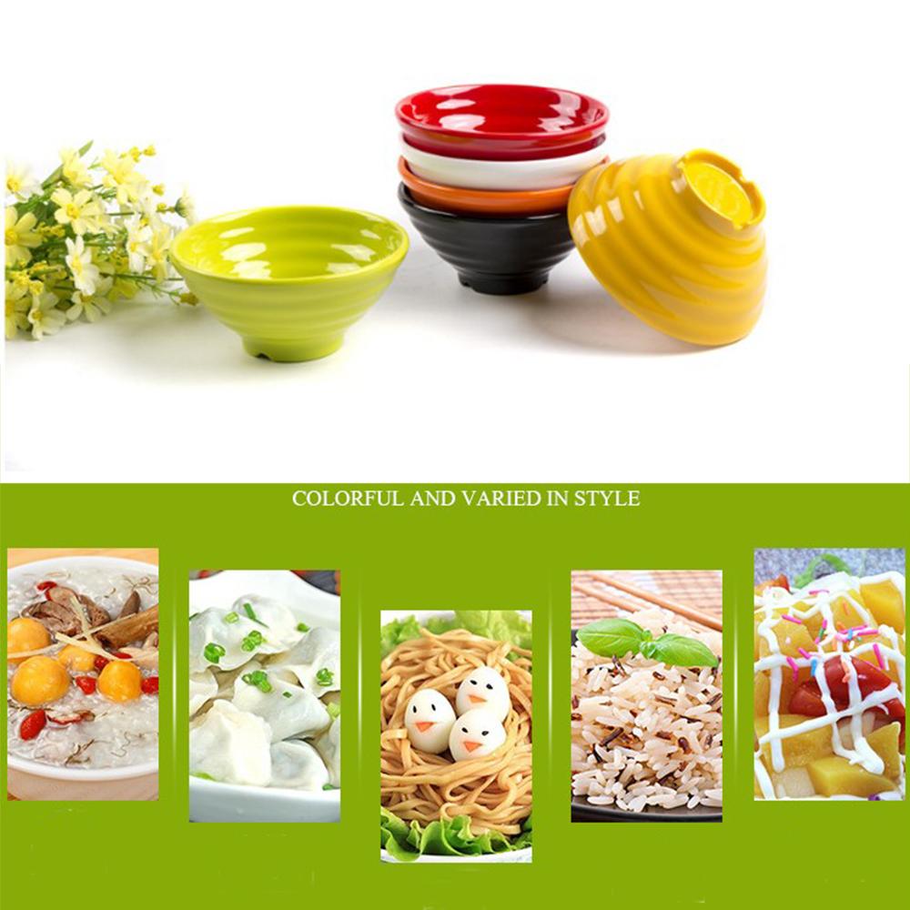 Melamine Tableware Screw Tableware Restaurant Kitchen Ramen Noodle Hot Bowl