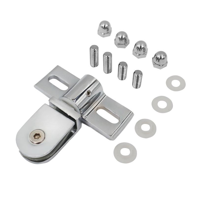 Bathroom Glass Door clip/clamp/hinge,Rotating Door shaft,Zinc Alloy and Stainless Steel,no Rust , Shower Accessories