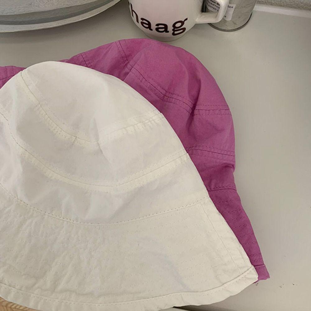 Sombrero de Pescador Transpirable para Protección Solar Sombrero Cubeta Casual con Protección Solar para Primavera Verano