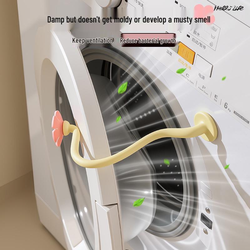 Magnetic Anti-Mildew, Anti-Odor Door Latch for Front Load Washers