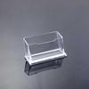 Acrylic Transparent Business Card Holder: Desktop Single & Multi-Compartment Stand