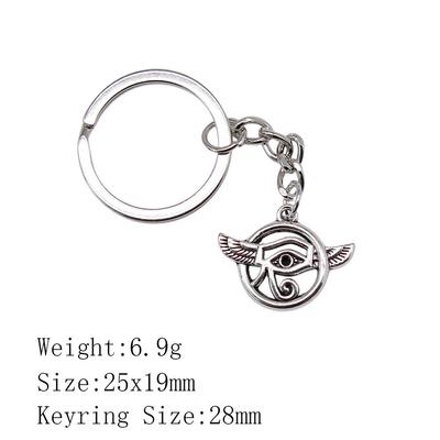 Brelok do torby szkolnej Hamsa Hand Eye Of Horus Brelok do kluczy Ozdoby do domu Fajny brelok