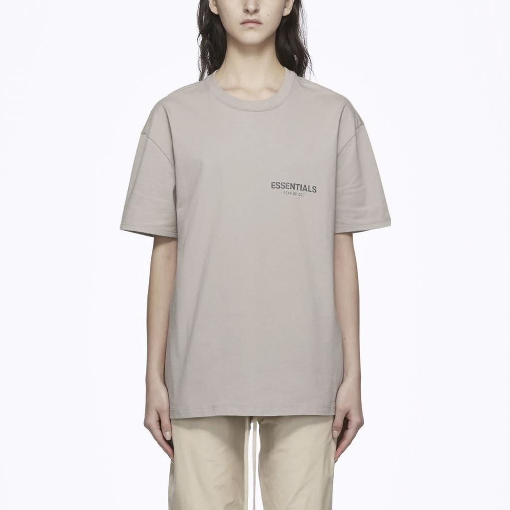 Fear of God Essentials T-shirt a Maniche Corte Unisex Top String Tan FOG-FW21-225