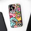 Coque de téléphone mignonne SpongeBob Noir Souple Pour Iphone 16 15 14 13 11 12 Pro Max Xr X Xs 8 7 Plus