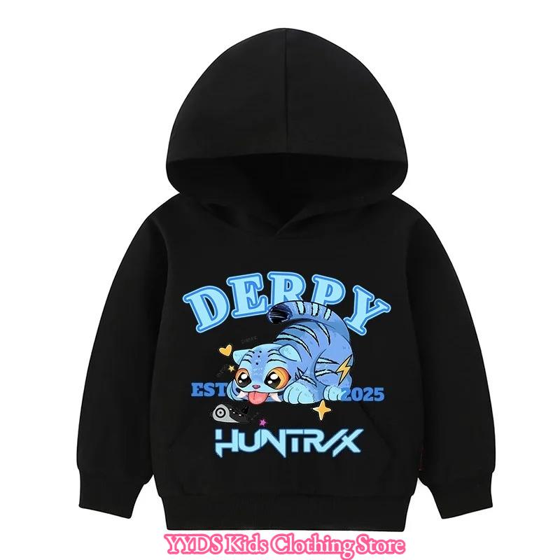 2025 Hot Kpop Dämonenjäger Kinder Charakter Kapuzenpullover Print Pullover Mädchen Herbst Hoodie Neuheiten für den Herbst