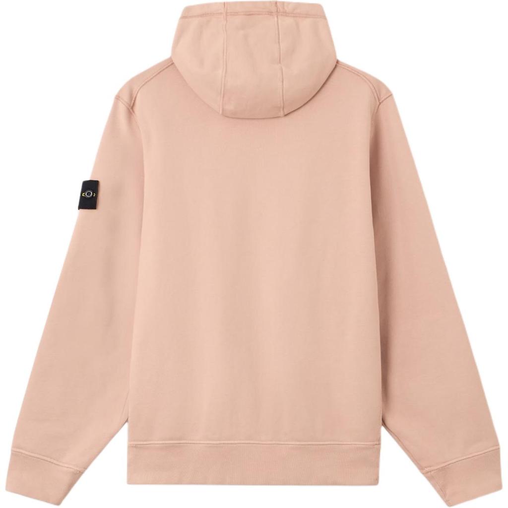 STONE ISLAND Ss26 Organic Cotton Fleece Regular-Fit Zip-Up Hooded Sweatshirt Men Sweatshirt L1S156100061S0051-V008E
