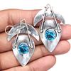 925 Silver Blue London Topaz Sterling Gemstone Earring Earrings Jewelry