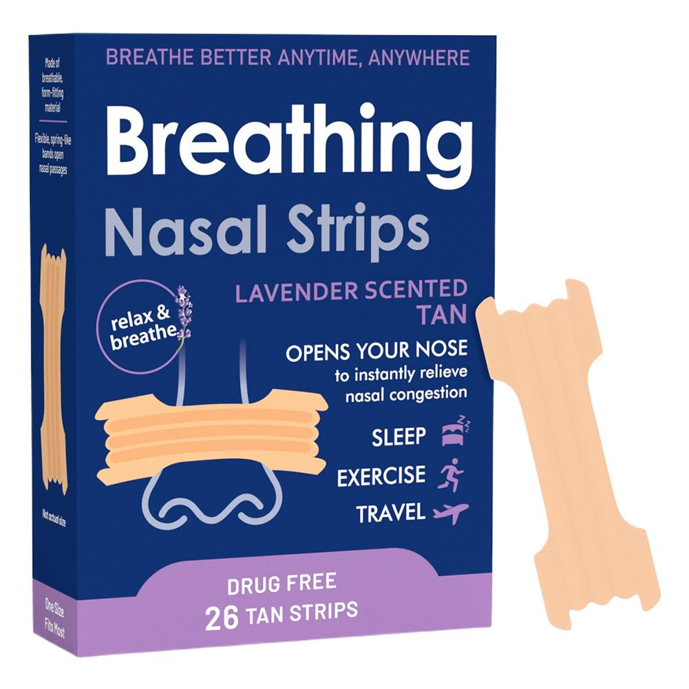 

Breathing Nose Strips Extra Strength Sport Nasal Strip Better Sleep Non-Invasive Anti Snoring Strips for Adult Child