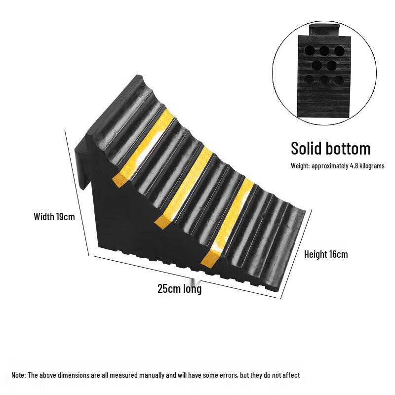 Chunsen Portable Rubber Car Wheel Chock 1