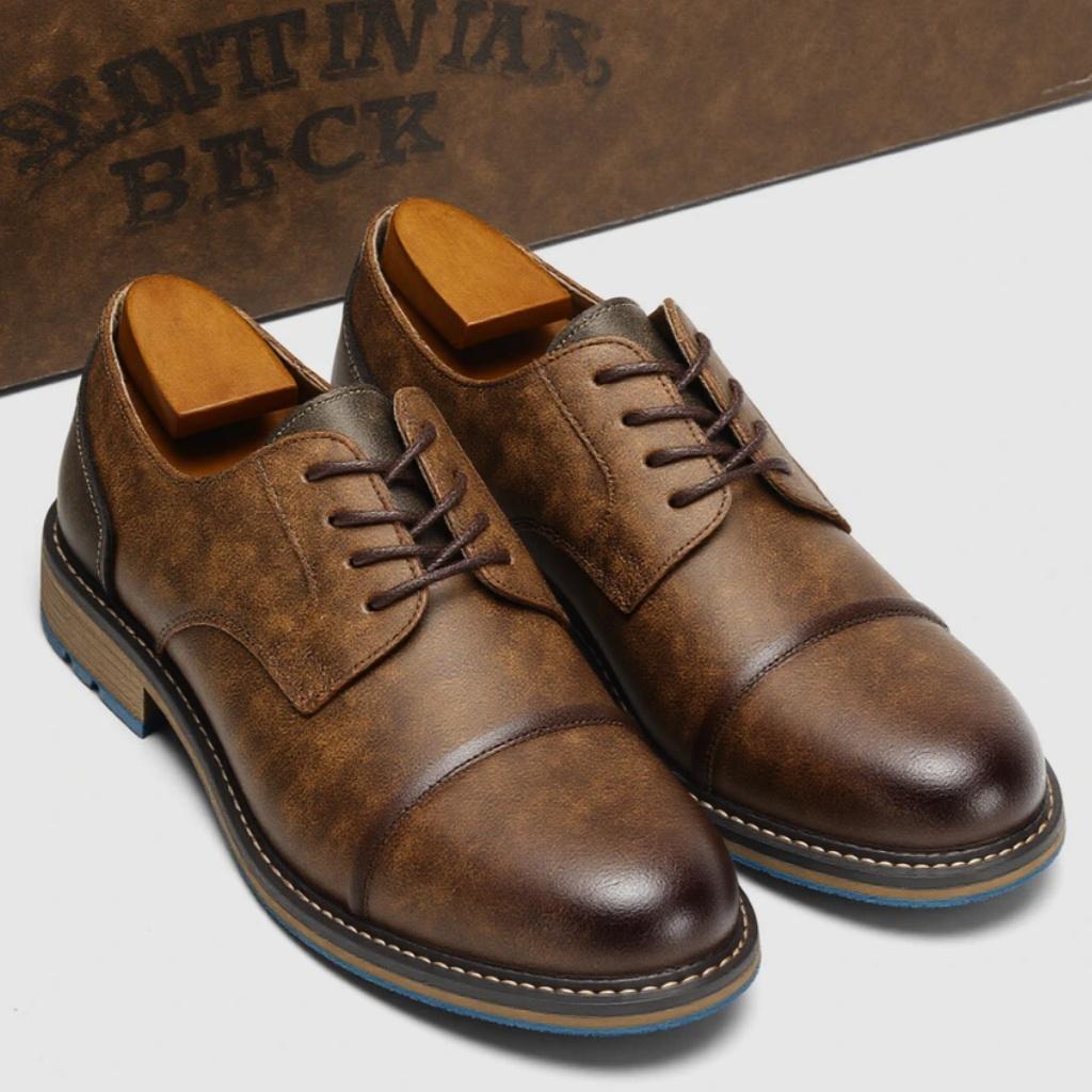 Men Shoes Fashion Comfortable 2026 Brand Men Derby Shoes