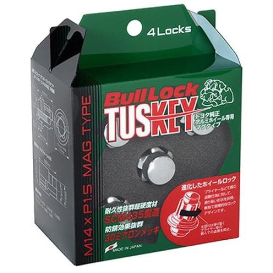 

Колеса BullLock TUSKEY для оригинальных алюминиевых дисков Toyota T641 KYO-EI типа Mag, M14xP1.5, комплект из 4 штук, с покрытием,