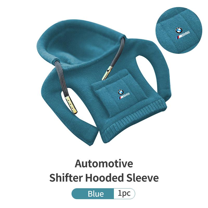 2025 Hot Fashion Hoodie Car Shift Knob Cover Manual Handle Gear Lever For BMW E90 E60 E46 E39 F30 F10 E87 X3 X4 X5 X1 G30 G20