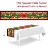 2025 Christmas Table Runner Merry Christmas Decorations For Home Tablecloth Navidad Noel Kerst Xmas Gifts New Year 2025 Natal