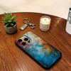 Vintage Rust Phone Case For iPhone 17,16,15,14,13,12,11 Plus,Pro Max,XS,Soft Silicone Black Cover