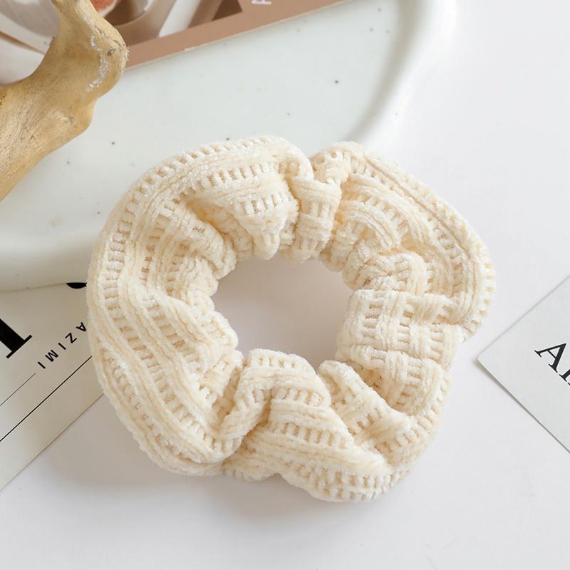 New Plush Large Scrunchies Rubber Bands Women Fashion Cute Hair Bands Headdress Korean Girl Hair Accessories Headwear