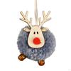 Christmas Figurines Decoration Elk Deer Doll for Year's Garden
