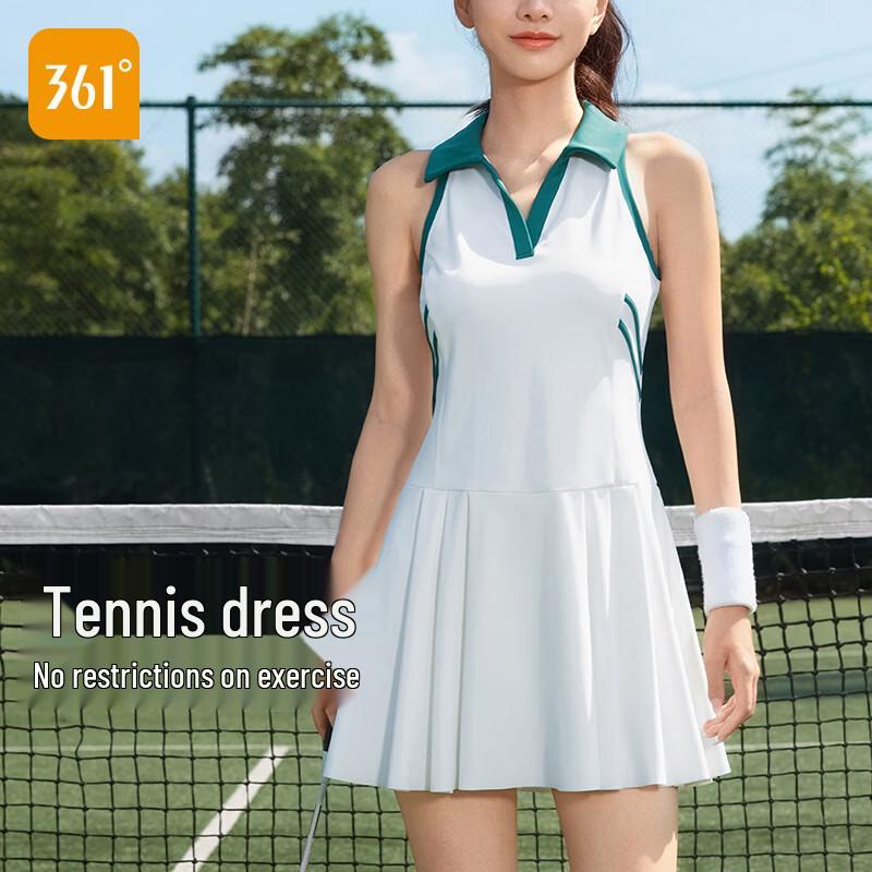 361° Ärmelloses Damen-Polo-Kleid für Tennis & Badminton