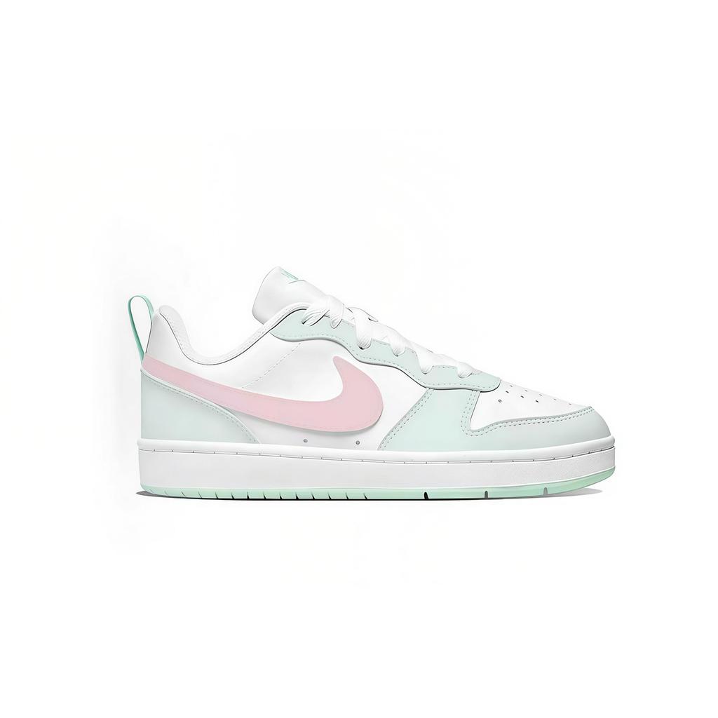 Nike Court Artificial Leather, Leather Slip Resistant, Lightweight, And Breathable Low top Skateboard Shoes Women's FZ3539-100