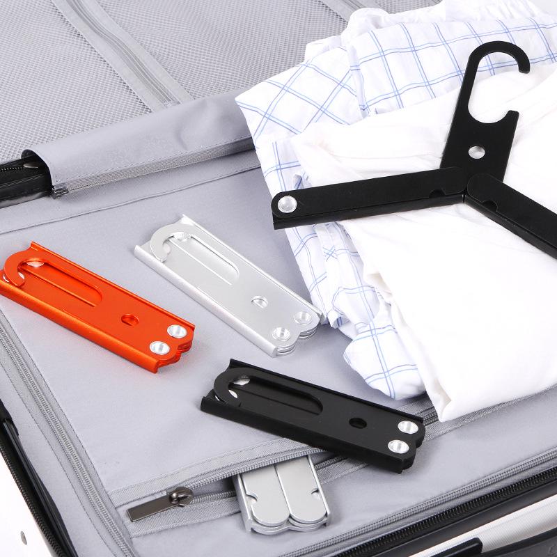 Multifunctional Aluminum Folding Clothes Rack for Camping & Travel