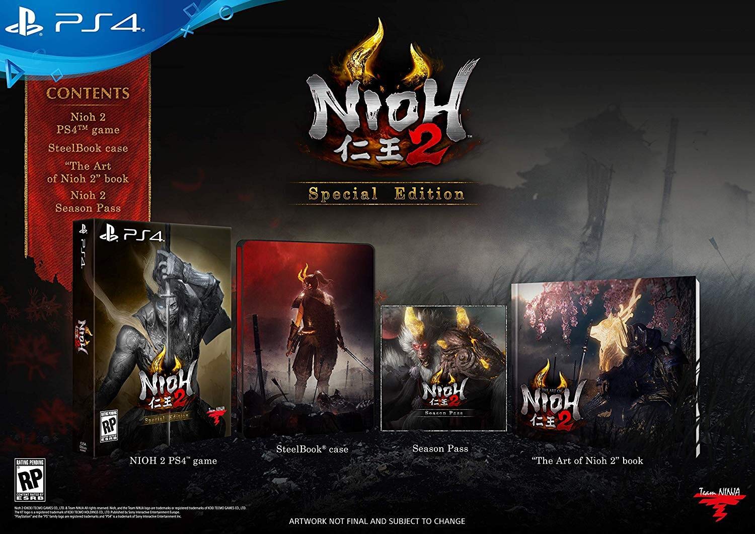 

Nioh 2 Special Edition North PS4 (Imported America) -