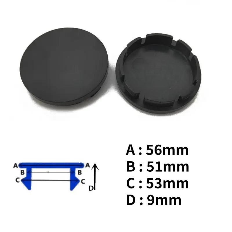 4pcs O.D.56mm for BBS Emblem Planar 55mm Stickers Car Wheel Center Hub Caps Acrylic Wheel Cover OEM 56.24.012