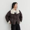 Elva' Island Women's Winter Lapel Down Jacket