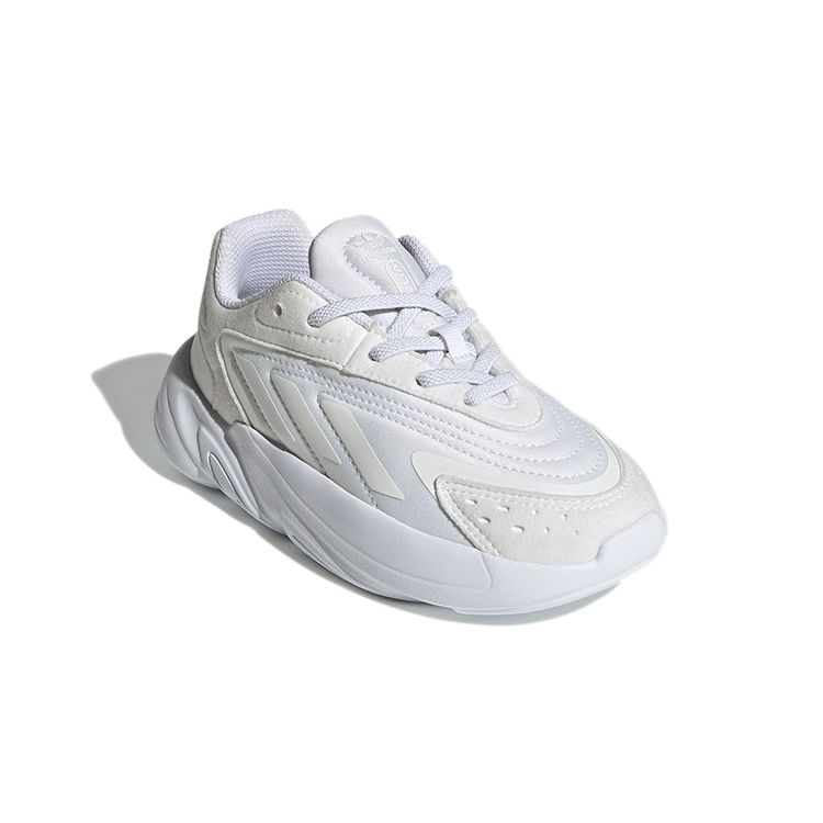 Adidas Ozelia Little Kid Triple White Детские кроссовки Cloud-White H04743 30 — фото 3