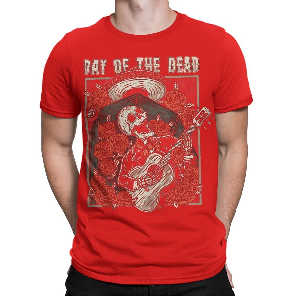 Fiesta Skeleton Day of the Dead TShirt Mexican Celebration Men DOTD 2XL