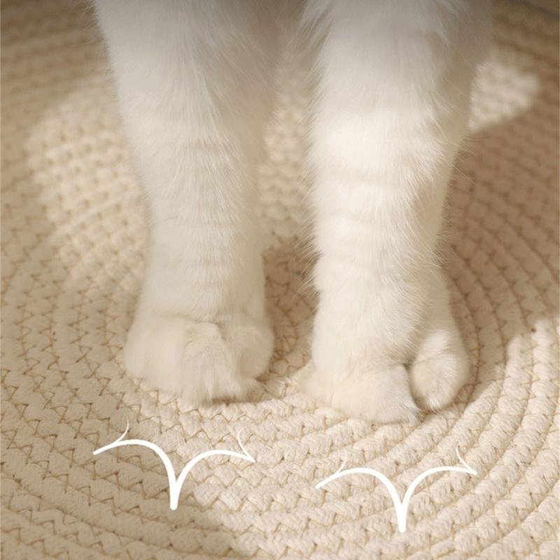 Cats Puppy Bed Basket Base Scratch Resistant Mat for Small to Medium Pet Creative Pet Bed Cute Nest Machine Washable