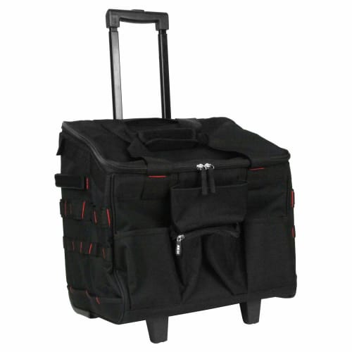 SK11 Work Carry Bag, Tool Bag with Casters and Pockets, Holds Up To 8kg (SW-CAR)