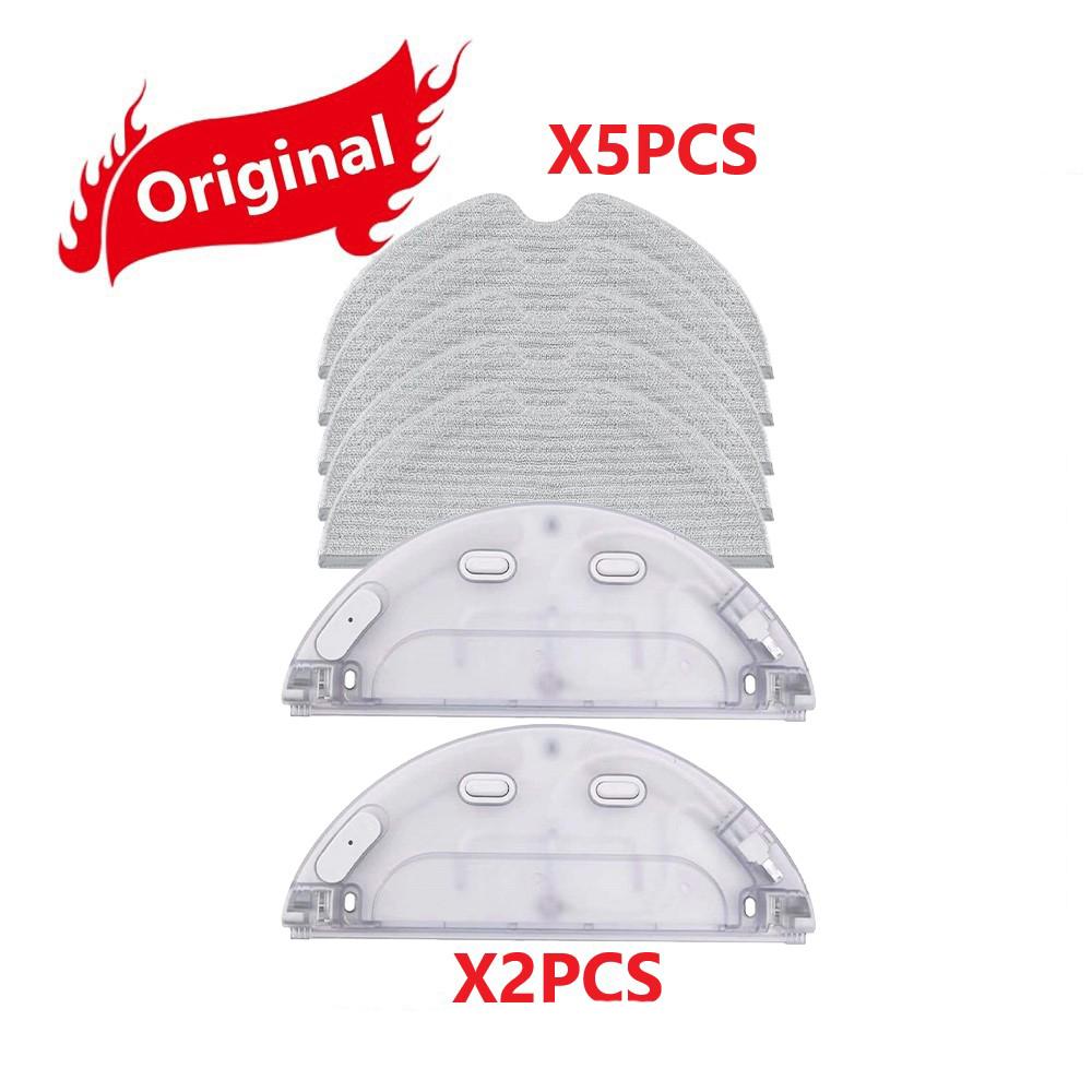 For Original Xiaomi MIJIA 2C STYTJ03ZHM Robot Vacuum Cleaner Cleaning Cloth Mop Water Tank Robot Vacuum Cleaner Accessories
