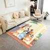 Dogs Refrigerator Adventure Carpet Design for Decorate room Study room Entryway Hallway Anti-slip Rug Office home decor