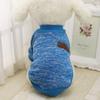 6 Color Pet Dog Sweater Autumn Winter Pet Dogs Coat Clothes Soft Comfortable Warm Fashion Classic Woolen Sweater Dog Jackets