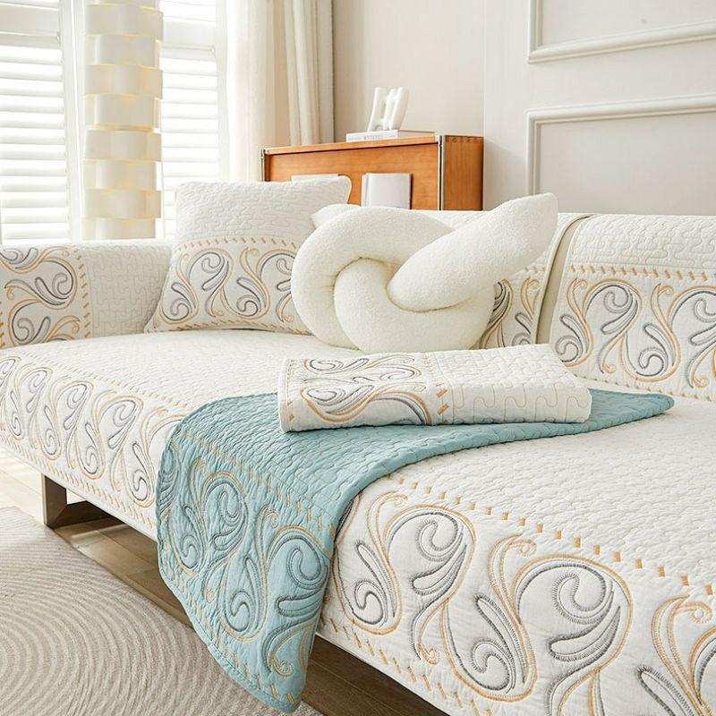 Sofa Cushion Universal In All Seasons, Modern Non-slip Seat Cushion, Sofa Cover, Backrest Towel Cover