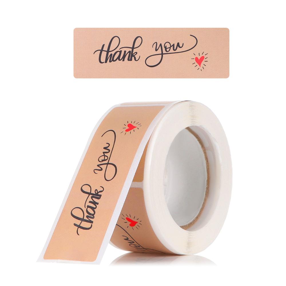 120PCS Thank You For Your Orders Stickers Sealing Labels Small Business Packaging Decals Gifts Wrapping Party Crafts Supplies