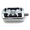 Motorcycle Willie Skull Shifter Foot Peg for Harley Davidson Electra Wide Super Low Glide Softail XLX CVO Fat Boy/Fat Bob
