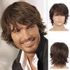 2025 European Fashion Wig Short Curly Wig For Men