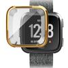 Vhodné pro Fitbit Versa Lite / Versa 1 / 2 Ochranná skořepina Versa All-inclusive TPU pokovení Ochranný návlek proti pádu