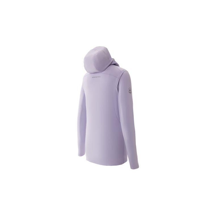 Kolon Sport Outdoor Casual Balaclava Hooded Seamless T-Shirt Women tops LKRT5WNK66