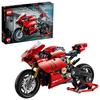 LEGO 42107 Technic Ducati Panigale V4 R Motorbike, Collectible Superbike Display Model Building Kit with Gearbox and Working Suspension